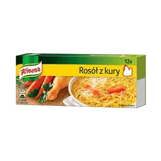 KNORR ROSÓŁ Z KURY KOSTKA 12X10G 120
