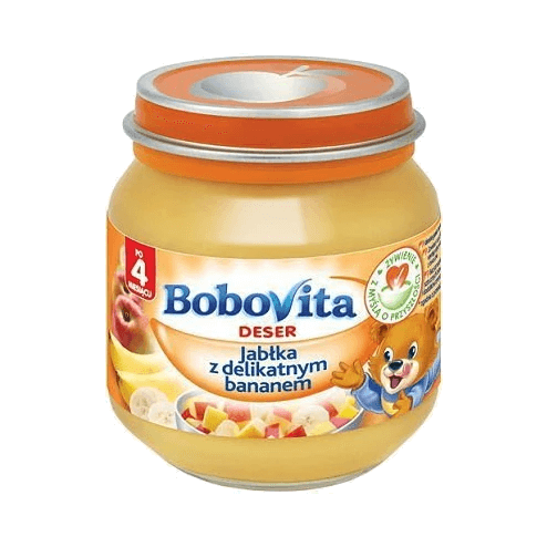BOBOVITA DES.JABŁ.DELIK.BANAN 125G