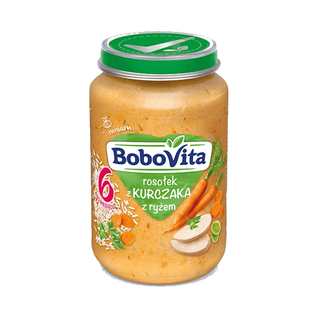 BOBOVITA ROS.Z KUR.I RYŻ.(7MC) 190G