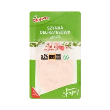 DROBIMEX SZYNKA DELIKATESOWA 100G