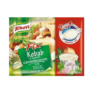 KNORR FIX KEBAB Z SOSEM CZOSNK40,5