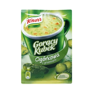 KNORR G/K OGÓRKOWA Z GRZANKAMI 13G