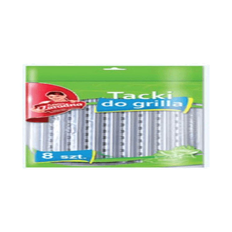 AZ TACKI DO GRILLA ALUMINIOWE 8 SZT