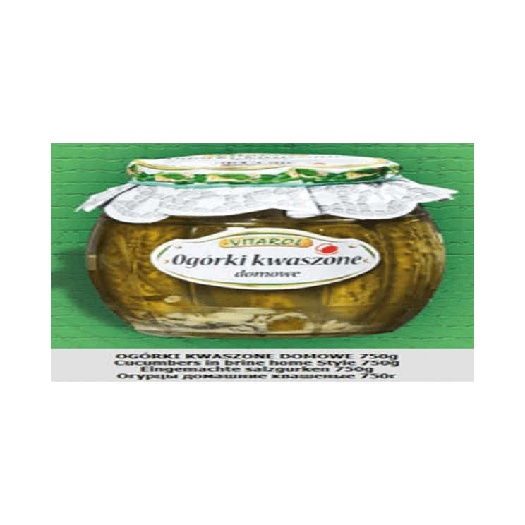 VITAROL OGÓRKI KISZONE DOMOWE 750G
