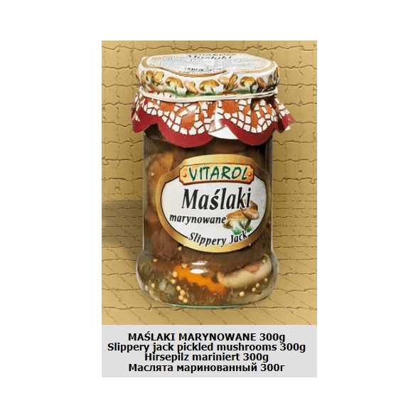 VITAROL MAŚLAKI MARYNOWANE 300G