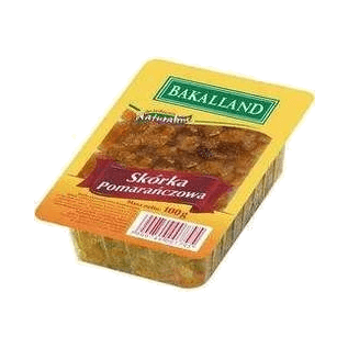 BAKALLAND SKÓRKA POMARAŃCZOWA 100G