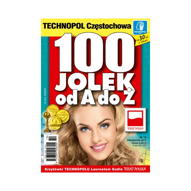 GAZETA KRZYŻÓWKI 100 JOLEK A-Ż MIESI