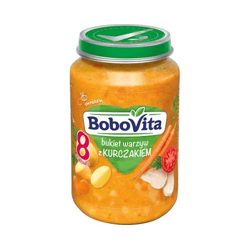 BOBOVITA BUKIET WARZYW Z KURCZ. 190G