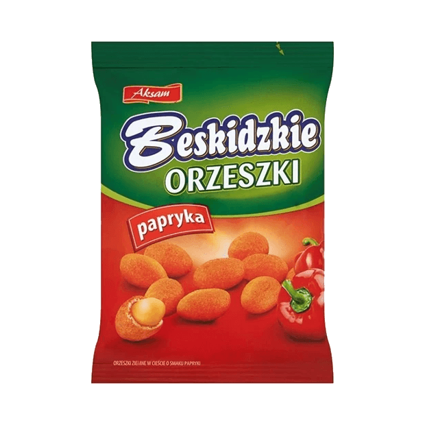 AKSAM BESK.ORZESZKI PAPRYKA 70G