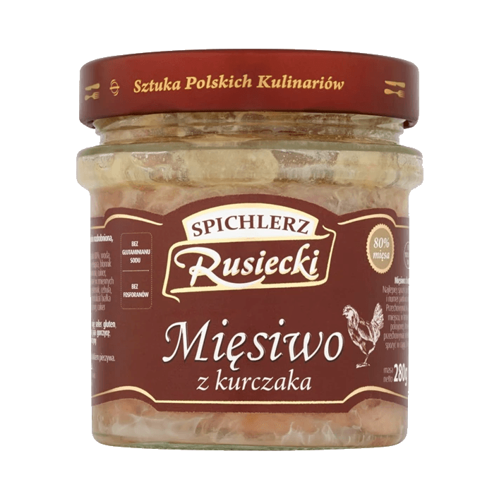 RUSIECKI MIĘSIWO Z KURCZAKA 280G