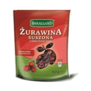 BAKALLAND ŻURAWINA 100G