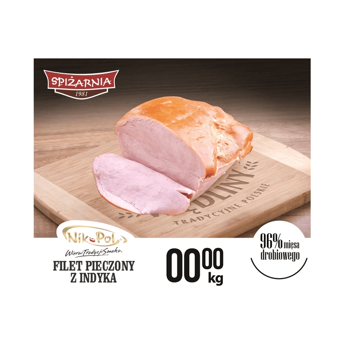 NIK-POL FILET PIECZONY Z INDYKA