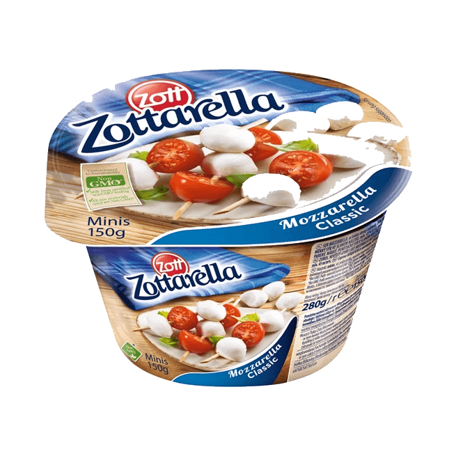 ZOTT ZOTTARELLA MINIS CLASSIC 150G