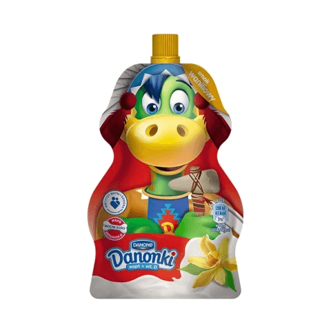 DANONE DANONKI SASZETKA WANILIA 70G