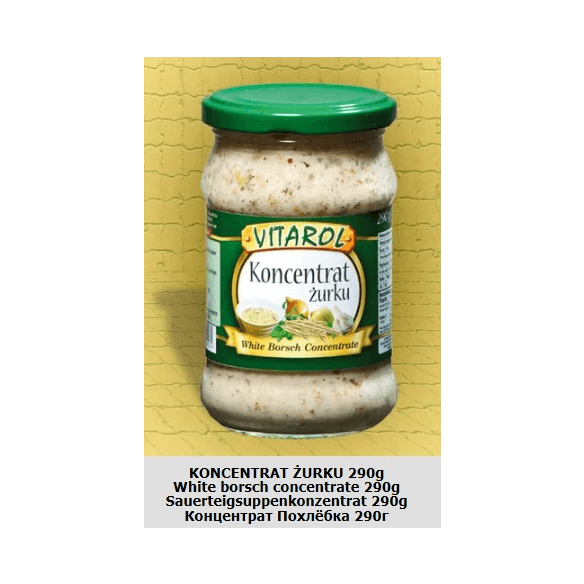 VITAROL KONCENTRAT Z ŻURKU 290G