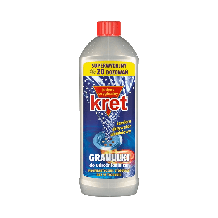 KRET GRANULKI DO UDRAŻNIANIA RUR 800