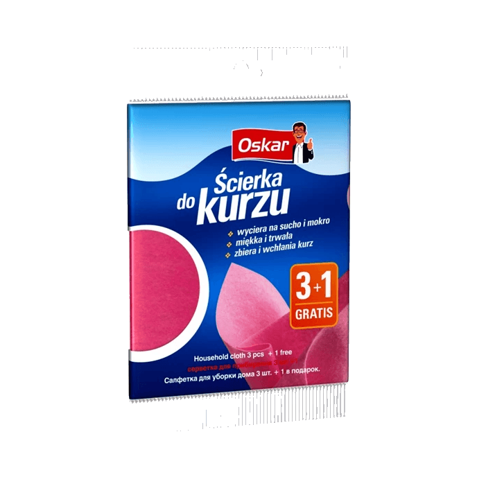 OSKAR ŚCIERKA DOMOWA/KURZU3SZT+1