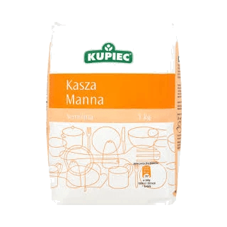 KUPIEC KASZA MANNA PAPIER 1KG