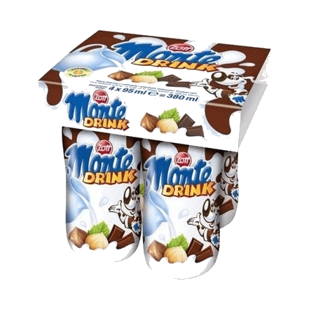 ZOTT MONTE DRINK  4*95ML