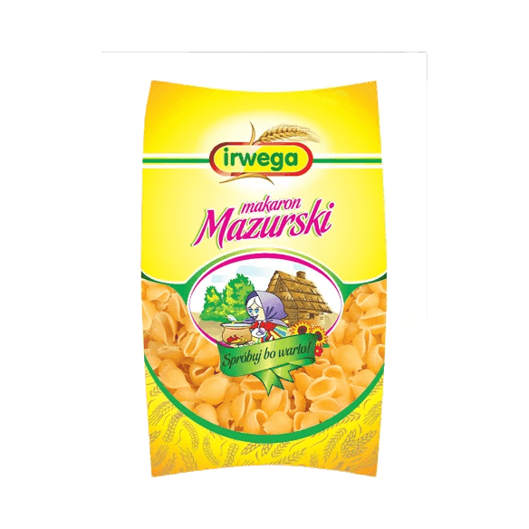 IRWEGA MAKARON MUSZELKA 500G