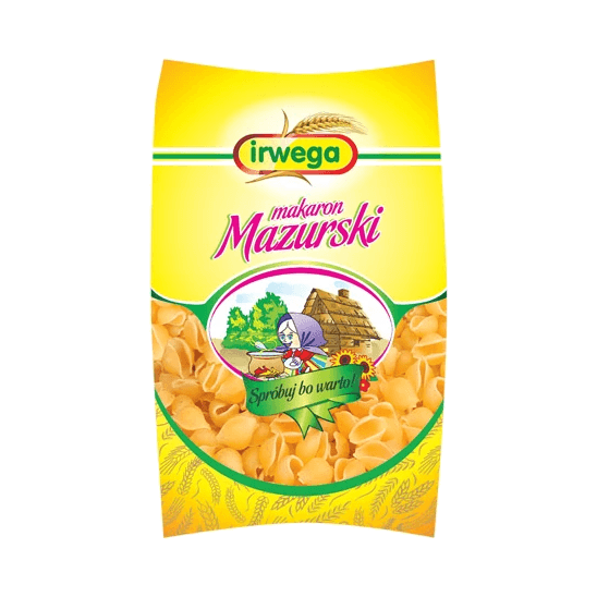 IRWEGA MAKARON MUSZELKA 1KG