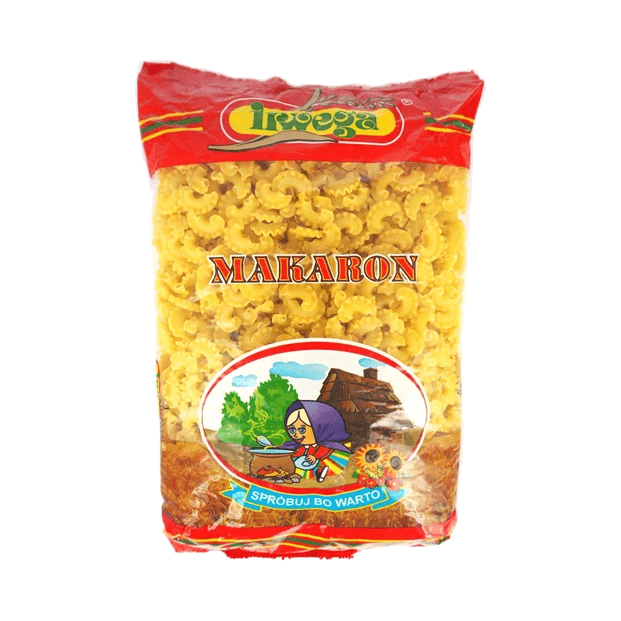 IRWEGA MAKARON KOLANKO OZDOBNE 1KG