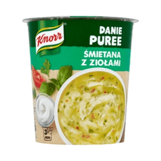 KNORR DANIE ŚMIETANA Z ZIOŁAMI 59G