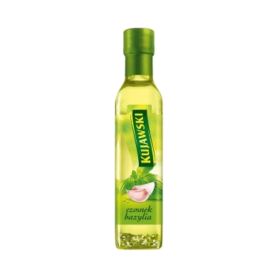 KUJAWSKI OLEJ Z CZOSNKIEM I BAZYLIA