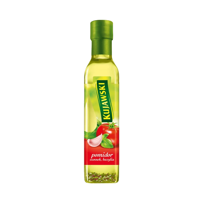 KUJAWSKI OLEJ Z POMIDOREM CZOSNKIEM