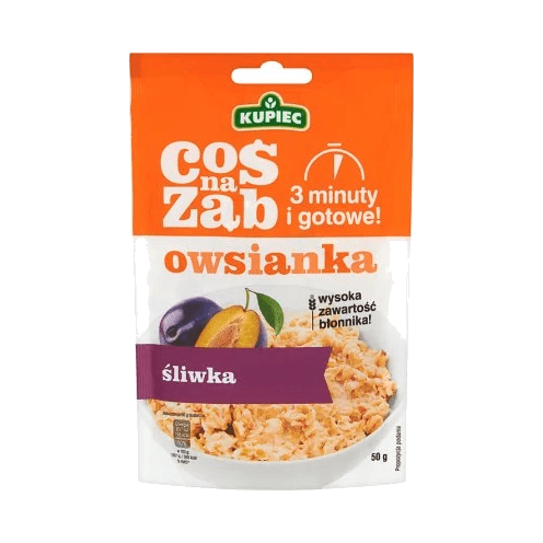 KUPIEC COŚ NA ZĄB OWSIANKA ŚLIWKA 50