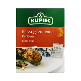 KUPIEC KASZA JĘCZMIENNA PERŁOWA 4X10