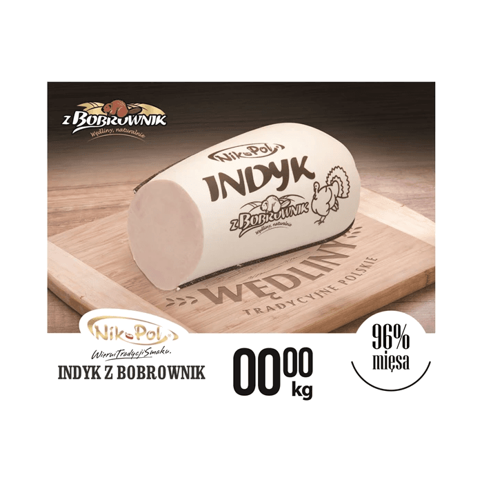 NIK-POL INDYK Z BOBROWNIK OK.2,5KG
