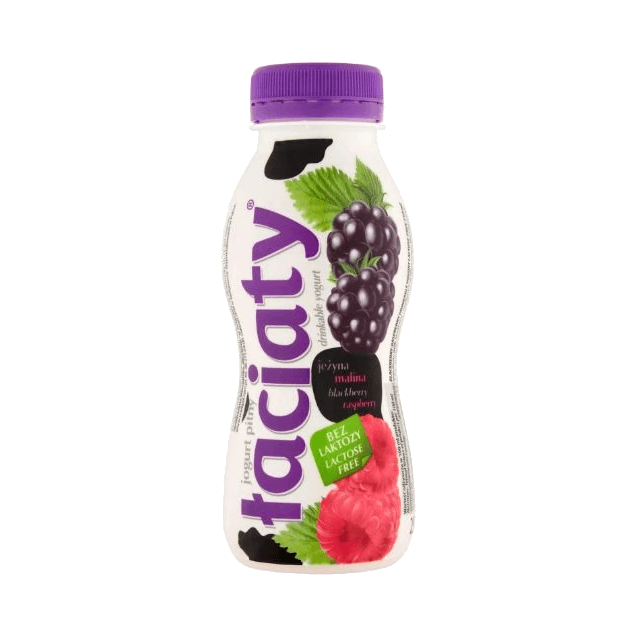 MLEKPOL JOGURT B/LAKT. JEŻYNA MALINA