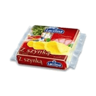 LACTIMA PLASTRY Z SZYNKĄ 130G