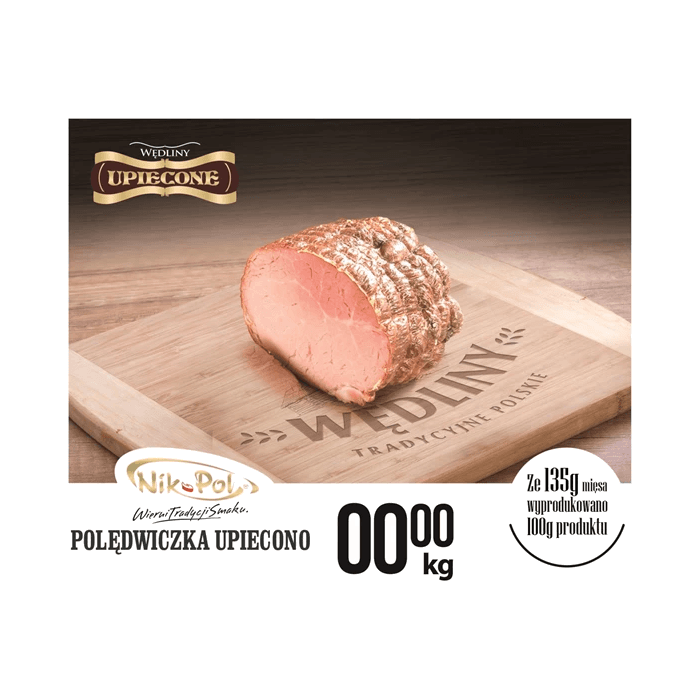 NIK-POL POLĘDWICZKA UPIECONO OK.0,3K