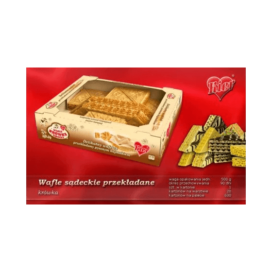 KIER WAFLE SĄDECKIE KRÓWKA 500G