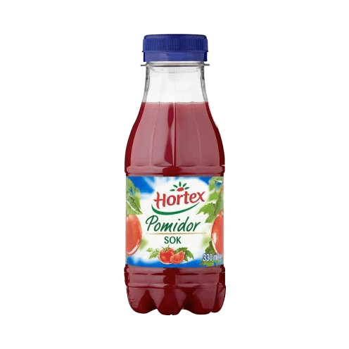 HORTEX SOK.POMIDOROWY 100% PET 300ML