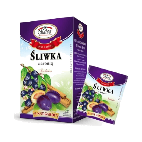 MALWA HERBATA EXPRE. ŚLIWK ARON (043