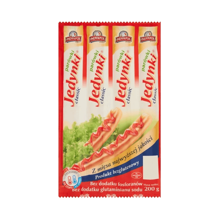 INDYKPOL PARÓWKI JEDYNKI CLASSIC 200