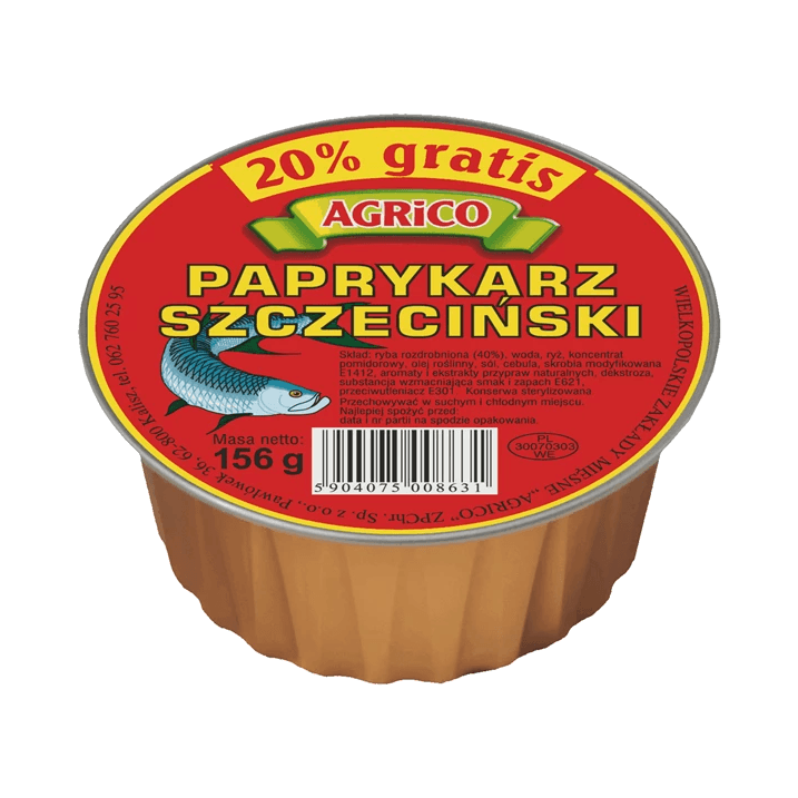 AGRICO PAPRYKARZ SZCZECIŃSKI 130G+20