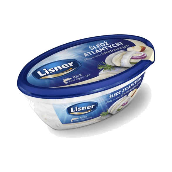 LISNER FILET ŚLEDŹ SOS ŚMIETANOWY 28