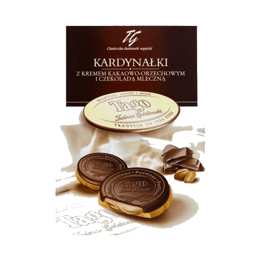TAGO KARDYNAŁKI KAKAOWO-ORZECH 180G