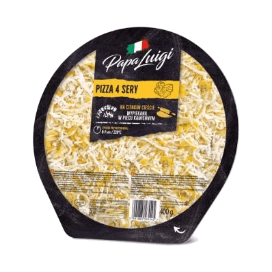 VIRTU PAPA LUIGI PIZZA 4 SERY 400G