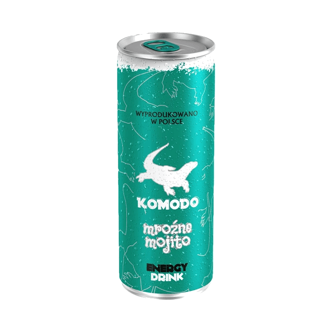KOMODO ENERGY DRINK MOJITO 250ML
