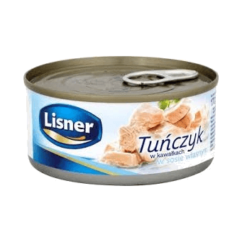 LISNER TUŃCZYK W SOSIE WŁASNYM 170G