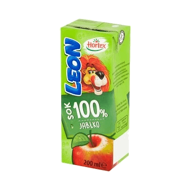 HORTEX SOK:LEON JABŁKOWY KART. 200ML