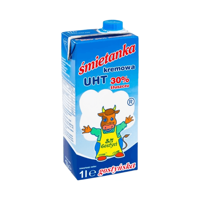 GOSTYŃ ŚMIETANKA UHT 30% 1 L