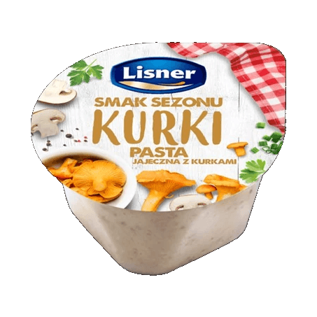 LISNER PASTA JAJECZNA Z KURKAMI 80G