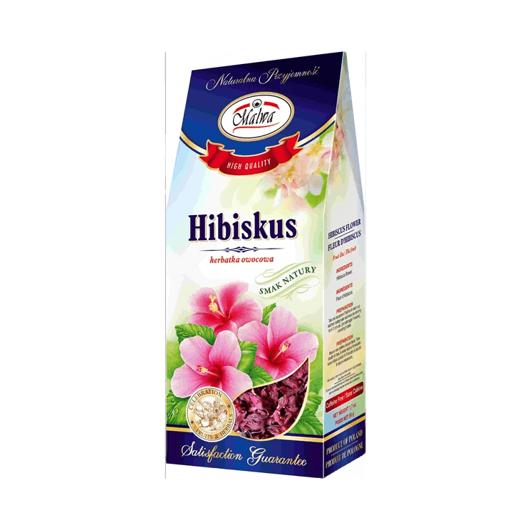 MALWA HERBATA SUSZ HIBISKUS 50G 033