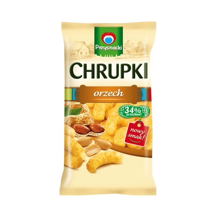 PRZYSNACKI CHRUPKI ORZECHOWE 150G